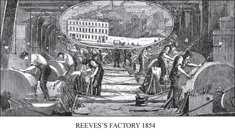 Reeves Factory 1854